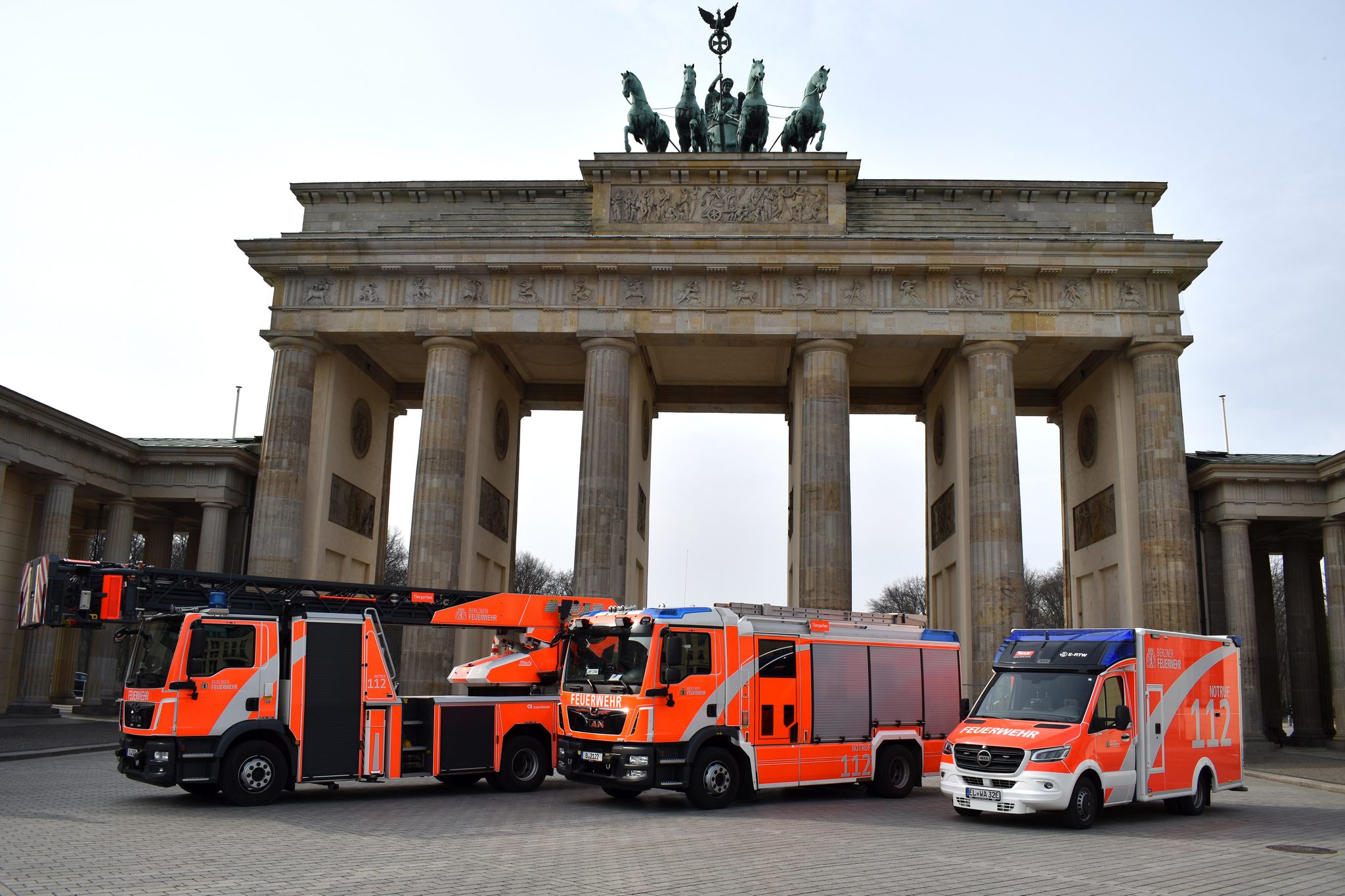 Les pompiers de Berlin digitalisent leurs véhicules dintervention